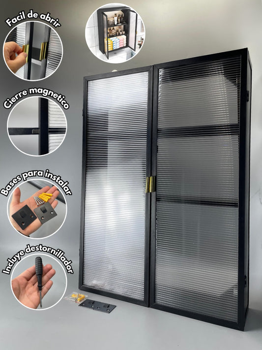 Organizador Tipo Gabinete Vertical Multiusos con Puertas
