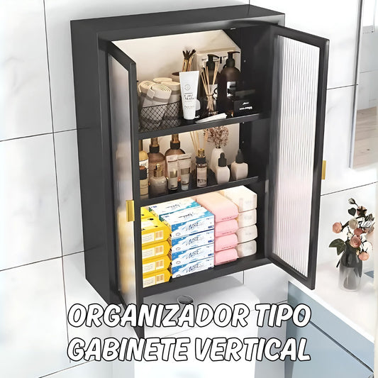 Organizador Tipo Gabinete Vertical Multiusos con Puertas