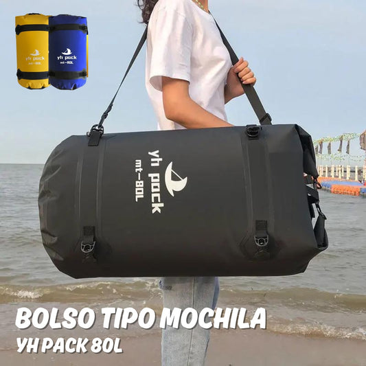 🎒 BOLSO TIPO MOCHILA YH PACK 80L 🌧️