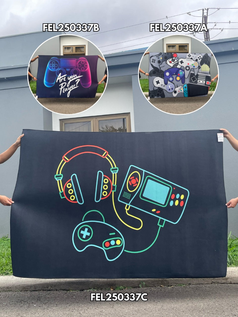 🛋 ALFOMBRA GAMER 140x200 CM 🎮