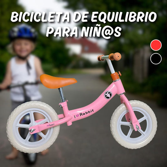 🚲 BICICLETA DE BALANCE PARA NIÑ@S – BLACK MONTH ACOPLUS