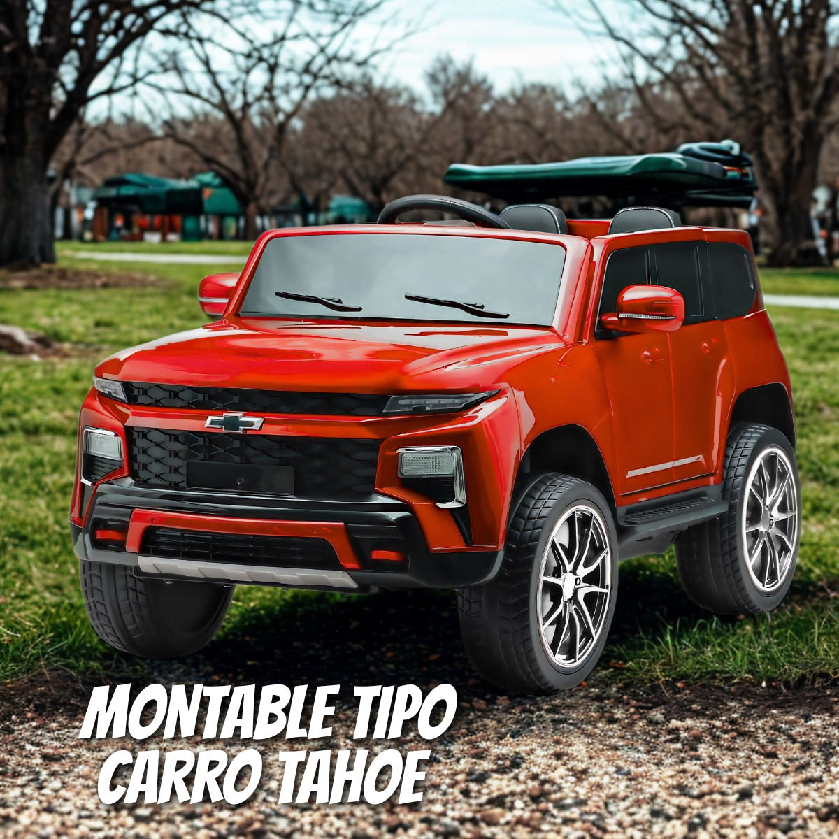 🚗 Carro Montable Infantil TAHOE CL-611 – Color Rojo