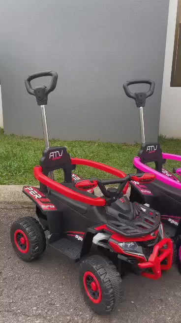 CARRO MONTABLE DE EMPUJE TIPO ATV SUPER TC-916 👶