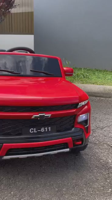 🚗 Carro Montable Infantil TAHOE CL-611 – Color Rojo