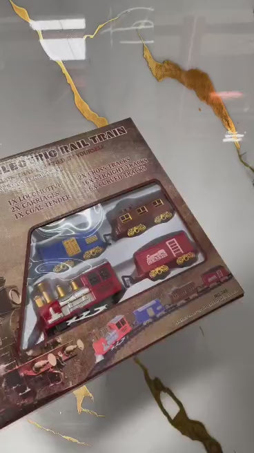 🚆 TREN CLÁSICO DE NAVIDAD MODELO 245 (38 PZAS)